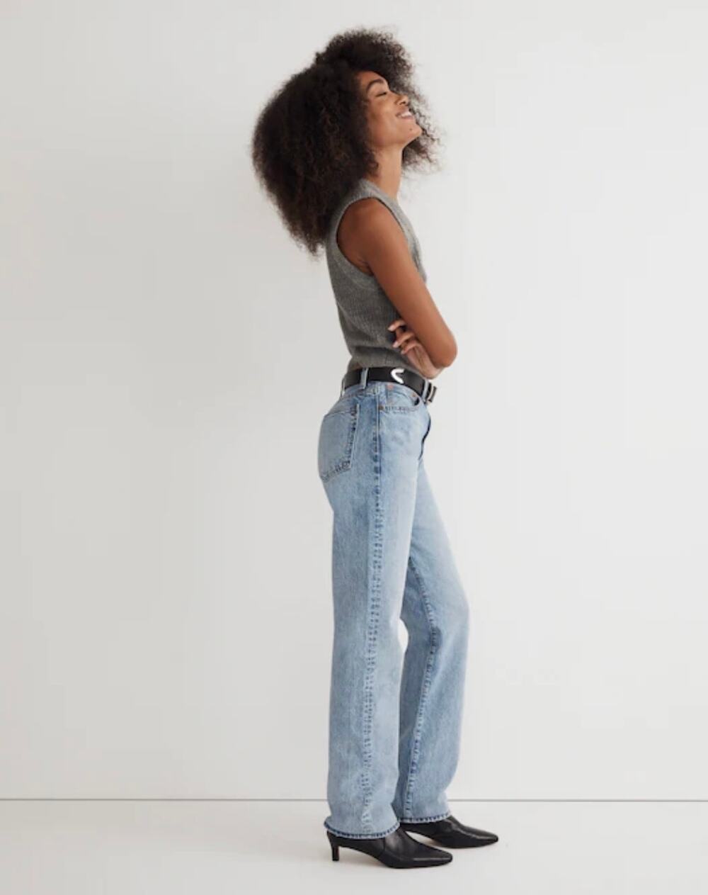 Madewell The Curvy Mid Rise 90s Straight- 24